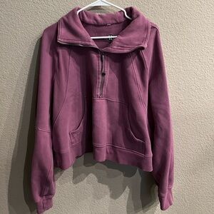 Purple Lululemon scuba